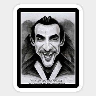 dracula quotes Sticker